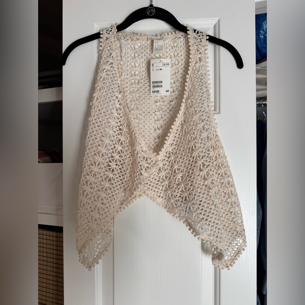 H&M Cream Vest